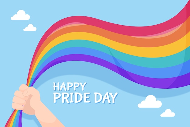 Pride day vlag concept