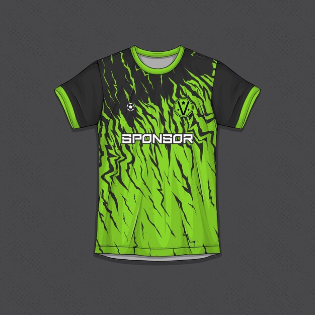 Professionele voetbaluniformen Templates Sublimatie Oefenkleding Vectoren