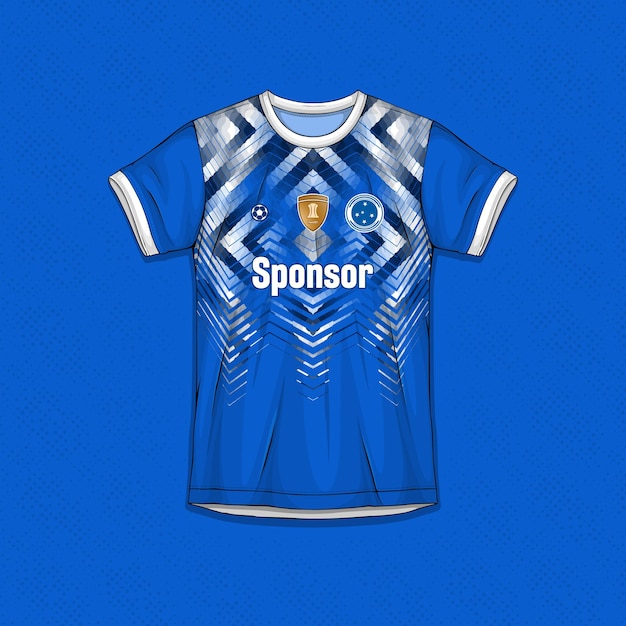 Gratis vector professionele voetbaluniformsjablonen kampioenschap voetbalafbeeldingen