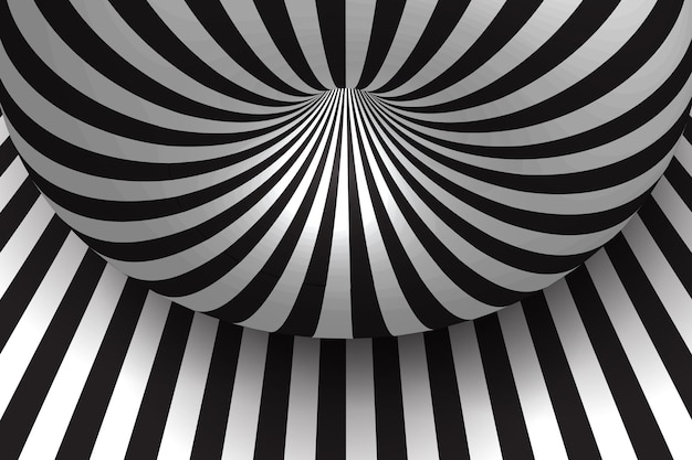 Psychedelische optische illusie achtergrond
