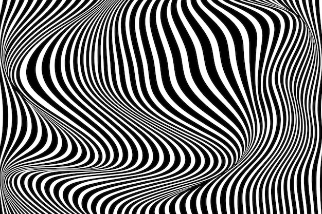 Psychedelische optische illusieachtergrond