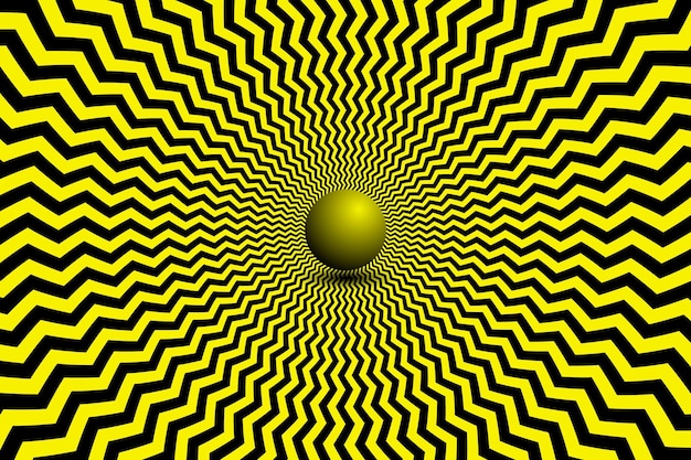 Gratis vector psychedelische optische illusieachtergrond