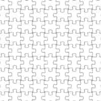 Gratis vector puzzelstukjes patroon