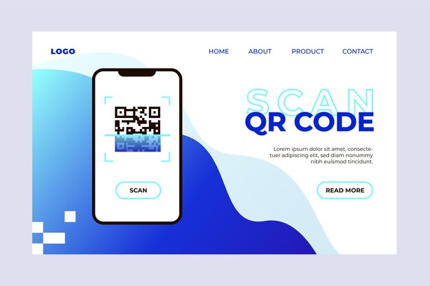 Qr code verificatie bestemmingspagina