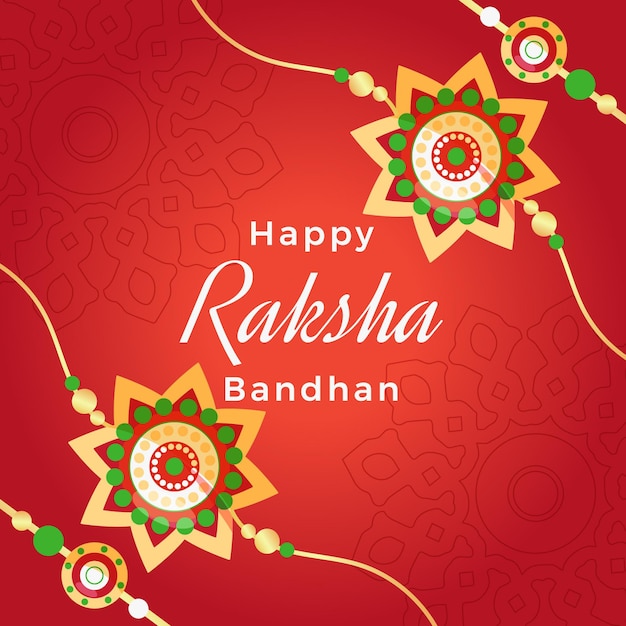 Raksha bandhan achtergrond concept