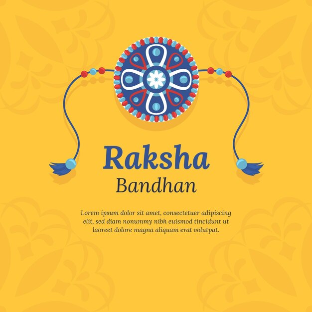 Raksha bandhan illustratie