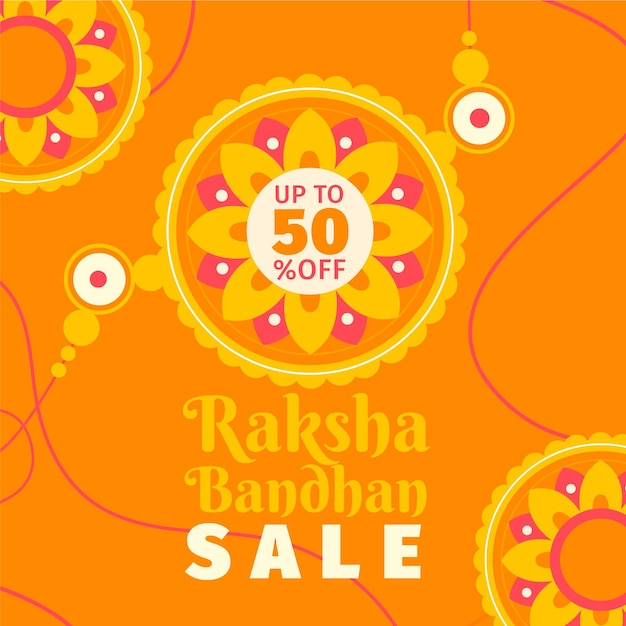 Raksha bandhan verkoopbanner