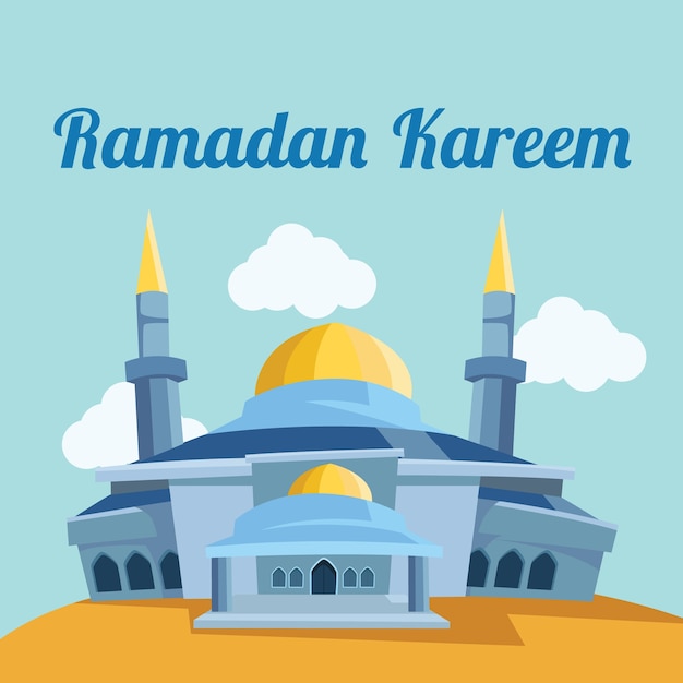 Ramadan achtergrond ontwerp