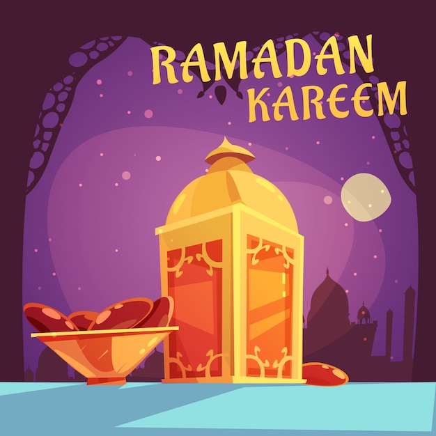 Ramadan cartoon afbeelding