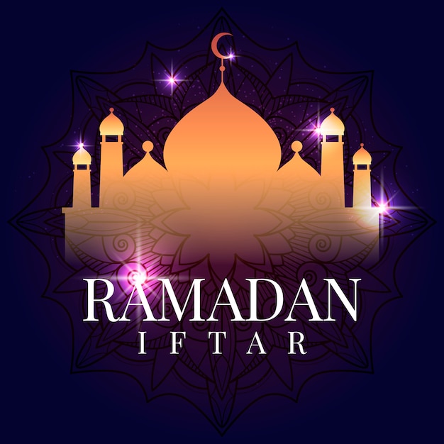 Ramadan kaart illustratie