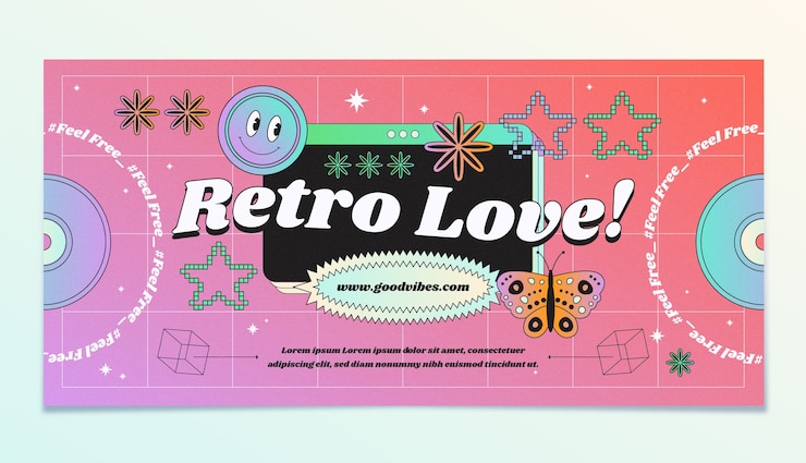 Gratis Vector raster sjabloonontwerp
