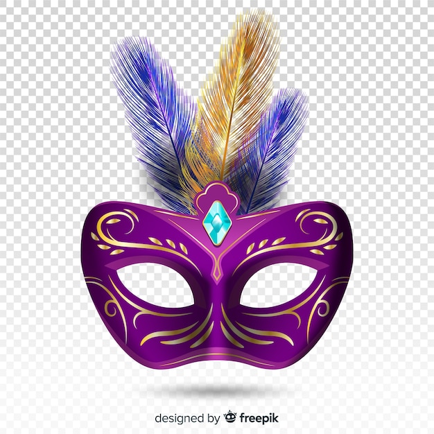 Realistisch Braziliaans Carnaval-masker