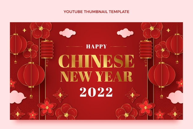 Realistisch chinees nieuwjaar youtube-thumbnail