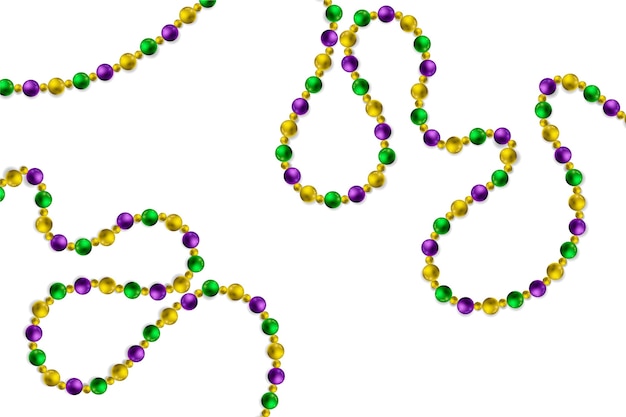 Gratis vector realistisch mardi gras-concept