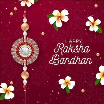 Realistisch raksha bandhan-concept