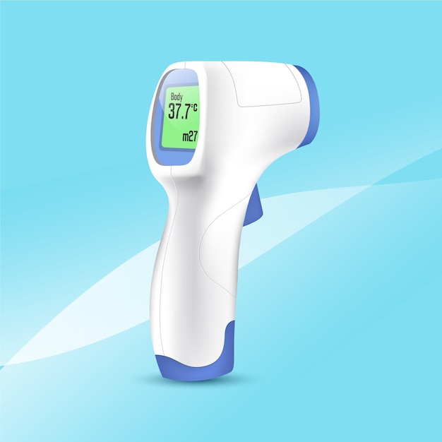 Realistische contactloze infraroodthermometer