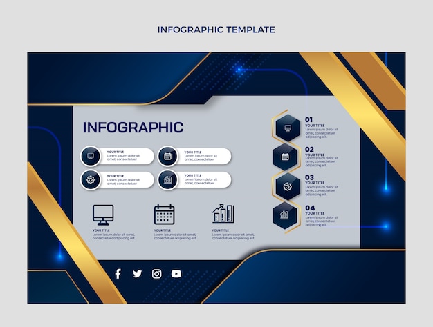 Gratis vector realistische infographic sjabloon voor autoverhuur