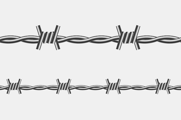 Realistische metalen gevangenis hek geïsoleerd op een witte achtergrond