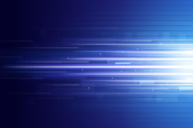 Realistische neon snelheid bewegingsachtergrond