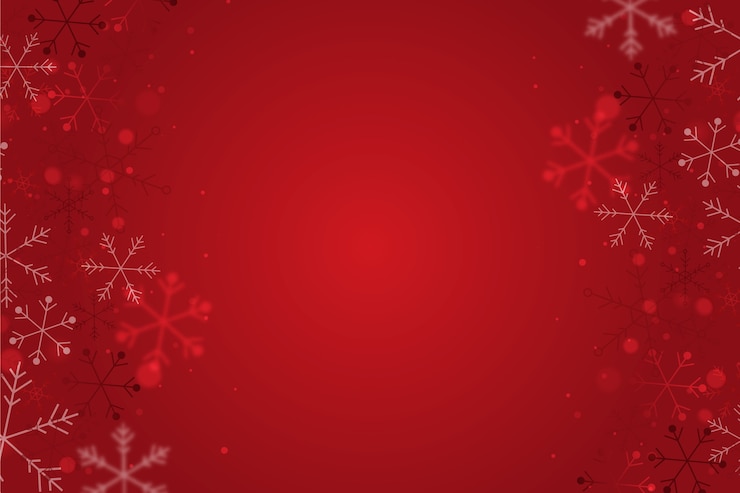 Gratis Vector realistische sneeuwvlokrand