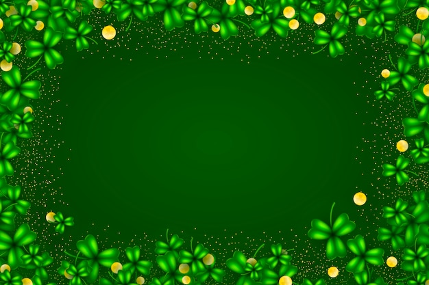 Gratis vector realistische st. patrick's dag