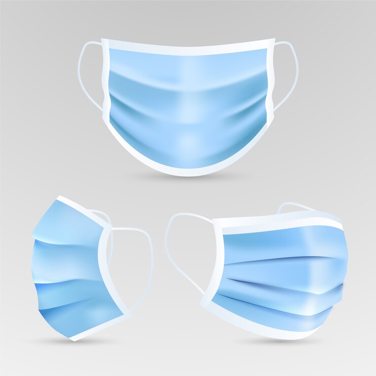 Gratis Vector realistische stijl van medisch masker