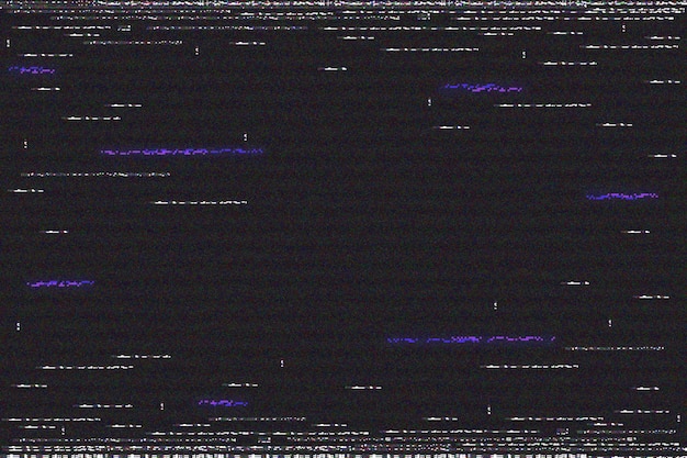 Realistische vhs-effect achtergrond