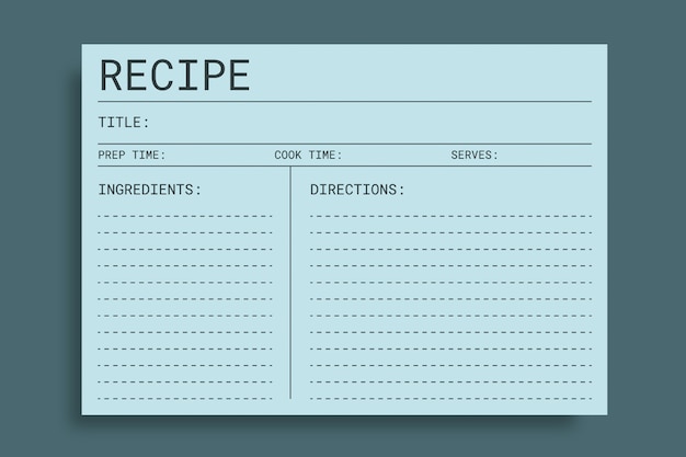 Receptnota's voor heerlijk eten