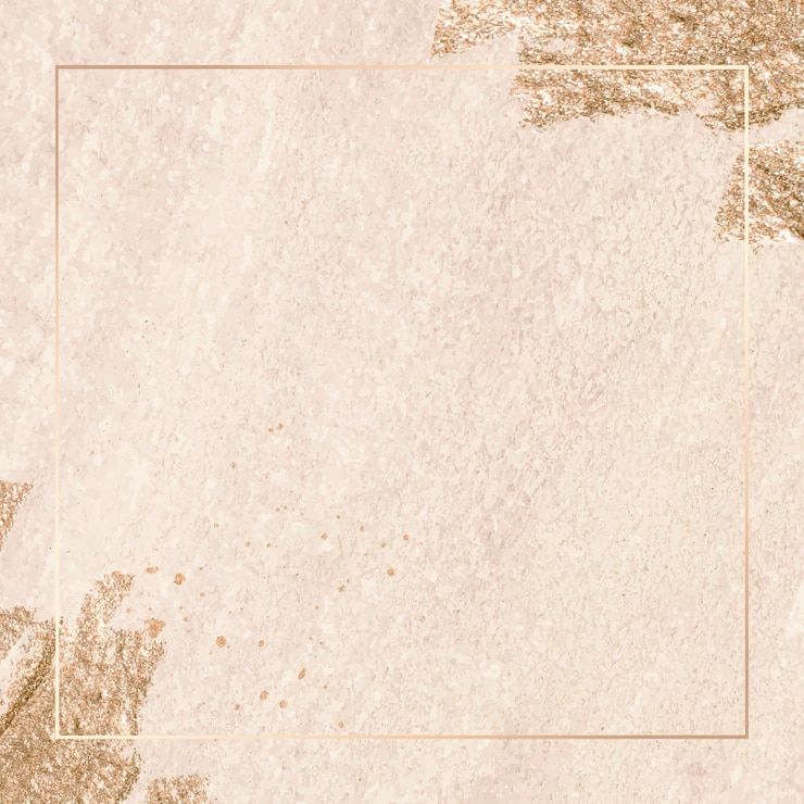 Gratis Vector rechthoekig gouden frame op textuurachtergrond