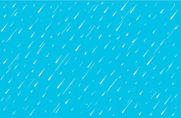 Regenwater druppels op blauwe achtergrond
