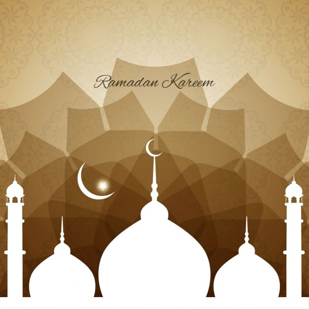 Gratis vector religieuze islamitische achtergrond ontwerp