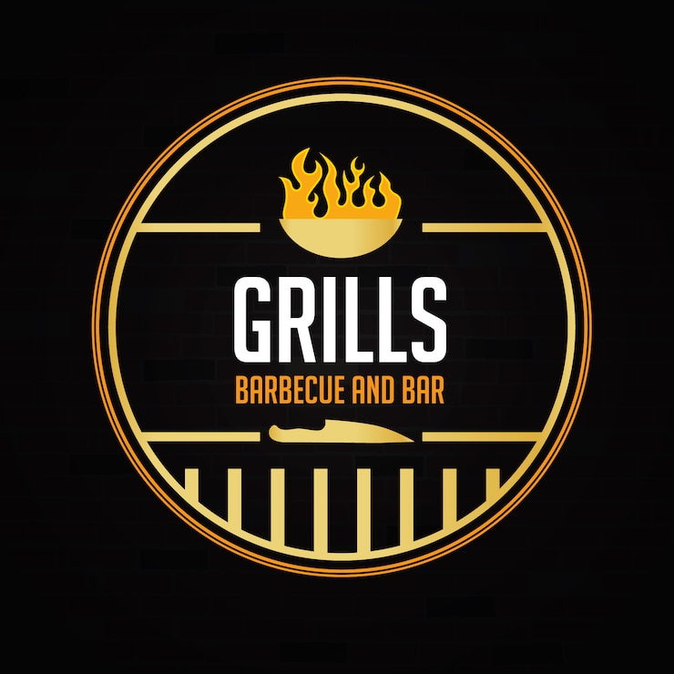 Gratis Vector restaurant logo design