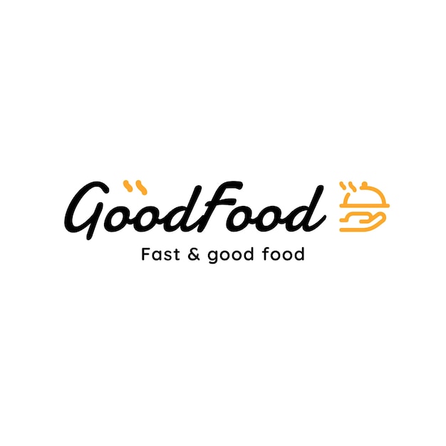 Gratis vector restaurant logo template