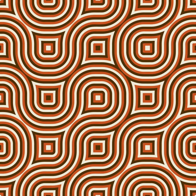 Retro abstracte patroon ontwerp achtergrond