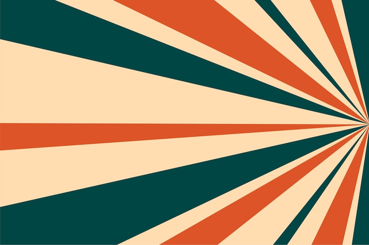 Gratis Vector retro sunburst stralen achtergrond