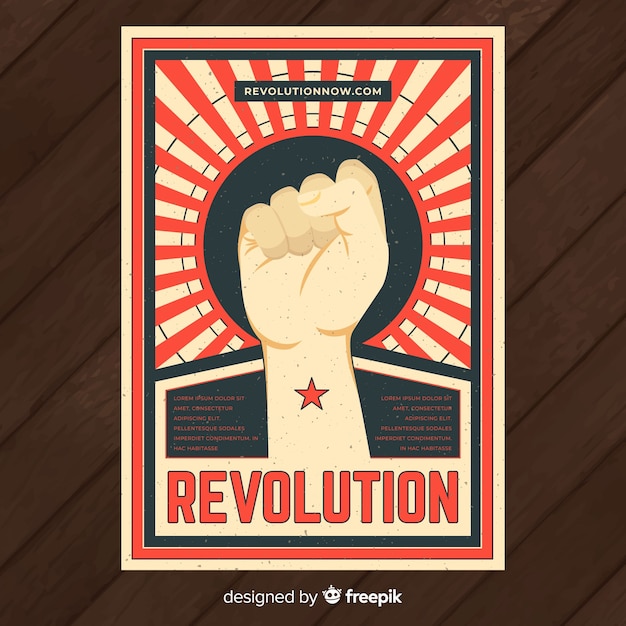 Gratis vector revolutie