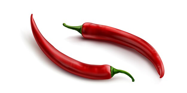 Rode chili peper hete pittige paprika cayenne