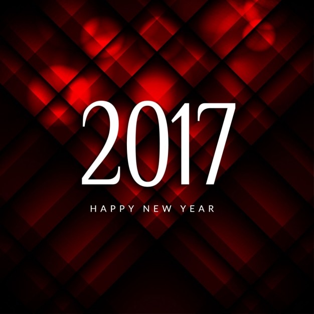 Rode kleur nieuwe jaar 2017 moderne achtergrond