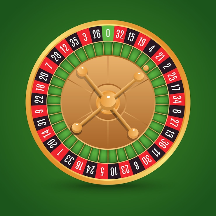 Gratis Vector roulette achtergrond ontwerp