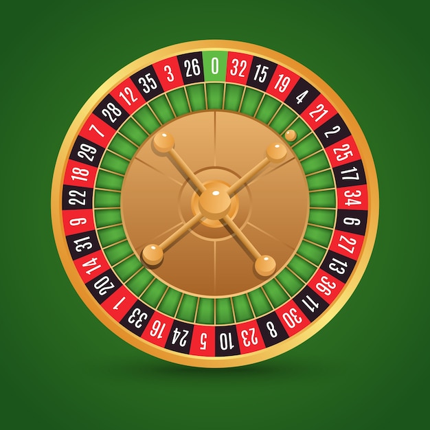 Roulette achtergrond ontwerp