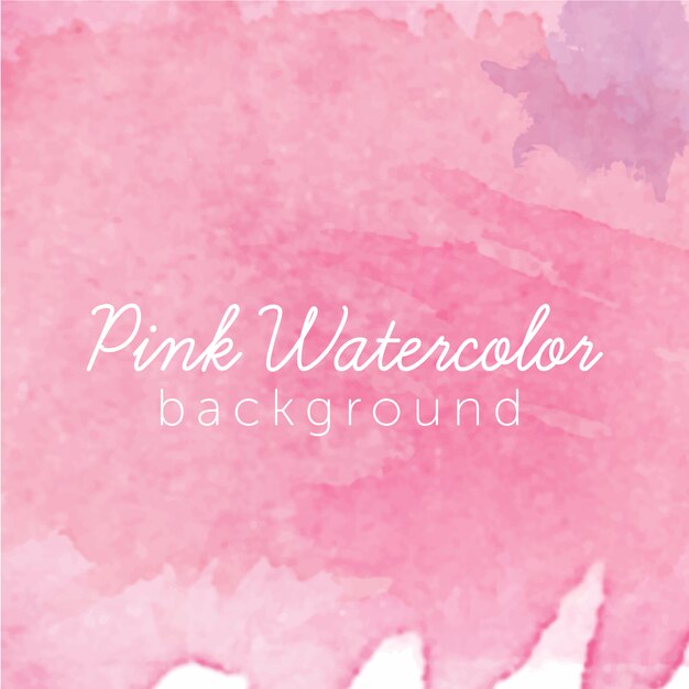 Roze aquarel achtergrond