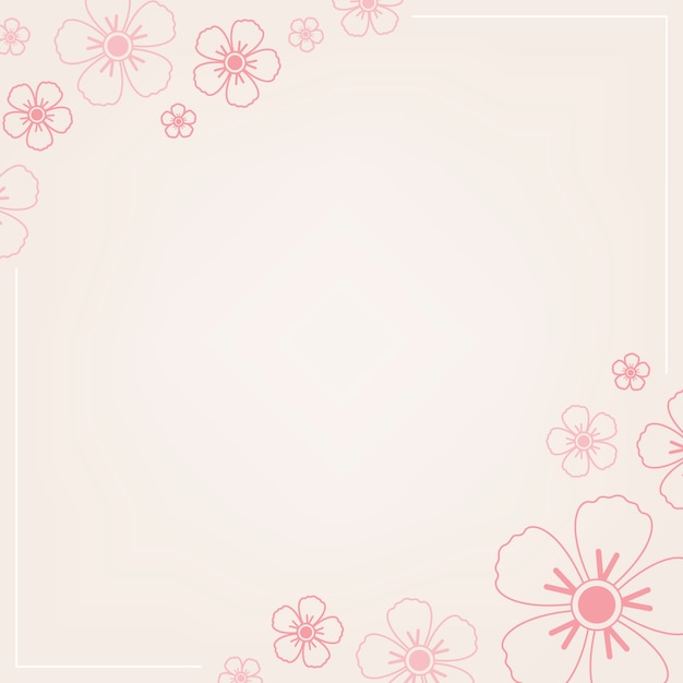 Roze bloemenpatroon