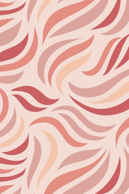Roze naadloze natuur patroon achtergrond vector