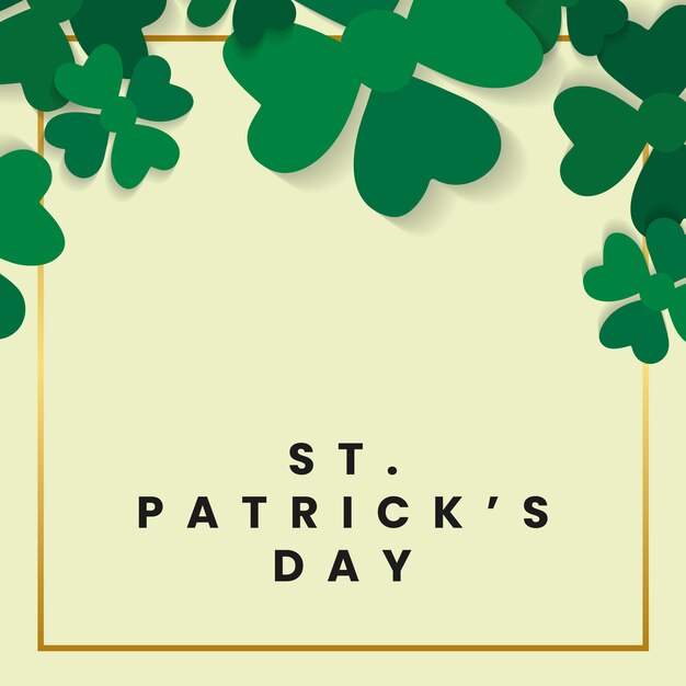 Saint Patricks Day-kaart