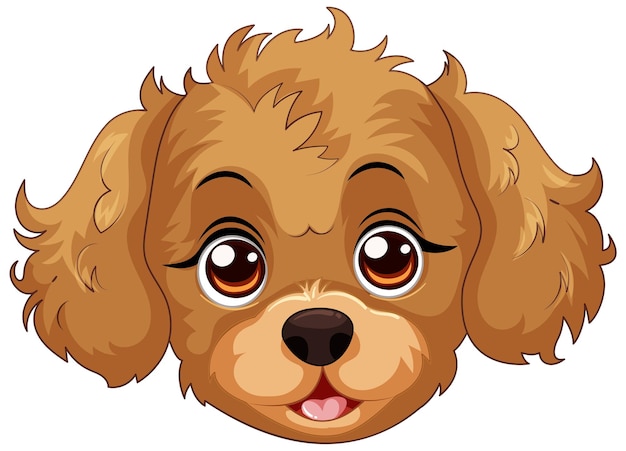 Gratis vector schattige puppy vector illustratie