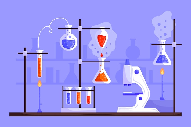 Science lab elementen pack