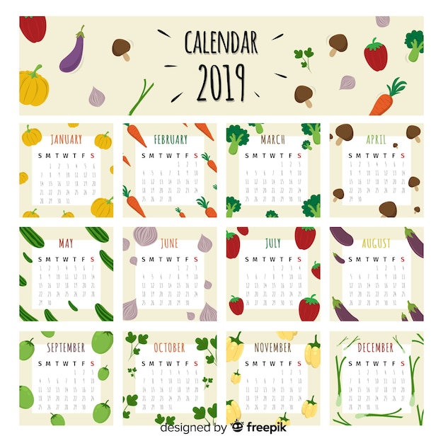 Seizoensgebonden groente- en fruitkalender