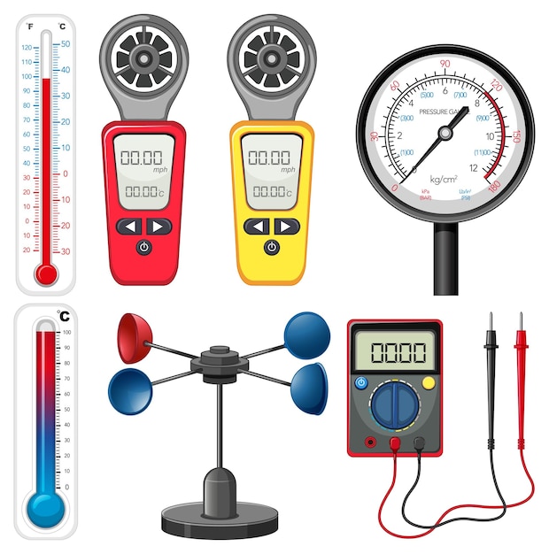 Set apparatuur nodig voor wetenschappelijk experiment