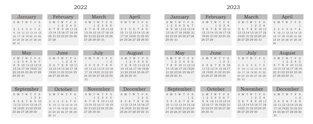 Set kalender 2022 2023