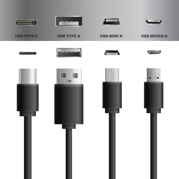 Set usb-kabelsets